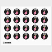 Boxer Boxer Boxer Boxing Ronde Sticker (Vel)