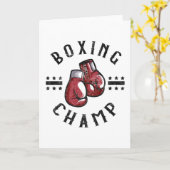 Boxer Boxer Boxer Kaart (Gele Bloem)