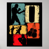 Boxer Boxer Kinder jongens Mannen Poster (Voorkant)