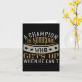 Boxer Boxing Boxing Kaart (Gele Bloem)