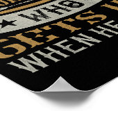 Boxer Boxing Boxing Poster (Hoek)