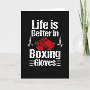 Boxer Boxing Ghandschoenen Boxing Match Martial Ar Kaart