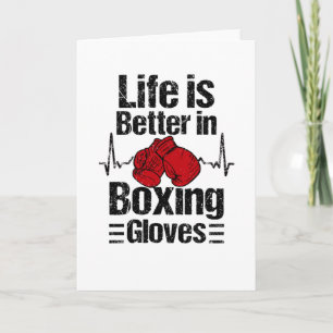 Boxer Boxing Ghandschoenen Boxing Match Martial Ar Kaart