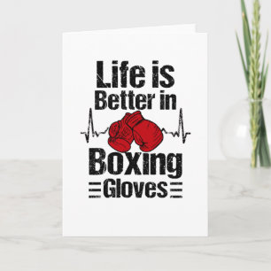 Boxer Boxing Ghandschoenen Boxing Match Martial Ar Kaart