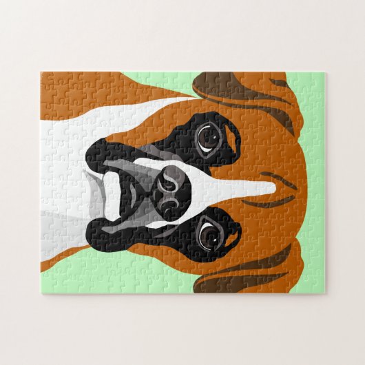 Boxer Breed Legpuzzel (Horizontaal)