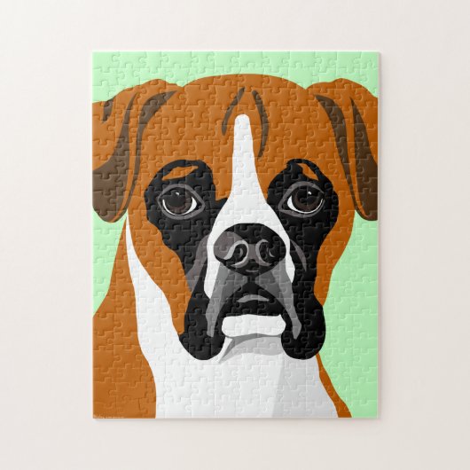Boxer Breed Legpuzzel (Verticaal)