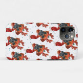 Boxer Breed Waterverf Dog Pattern sterft Kerstmis Case-Mate iPhone Case (Achterkant (horizontaal))
