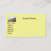 Boxer Breeder Visitekaartje (Achterkant)