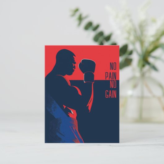 Boxer Briefkaart (Staand voorkant)