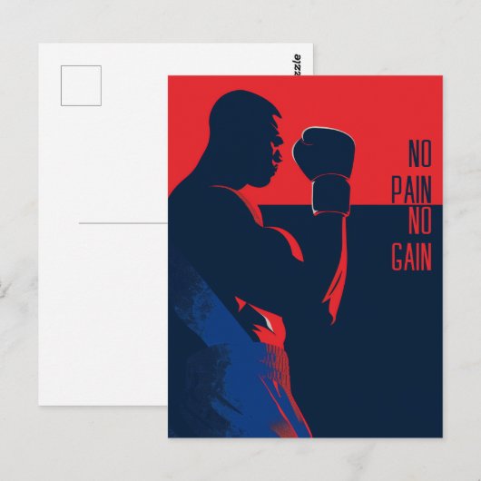 Boxer Briefkaart (Voorkant / Achterkant)