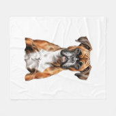 Boxer Buddies Schattige Hondenontwerpen voor Loyal Fleece Deken (Voorkant (Horizontaal))