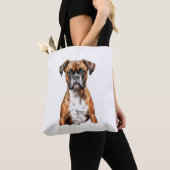 Boxer Buddies Schattige Hondenontwerpen voor Loyal Tote Bag (Dichtbij)