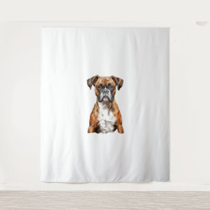 Boxer Buddies Schattige Hondenontwerpen voor Loyal Wandkleed