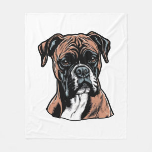 Boxer Buddy Humoristische Beschermende Fleece Deken