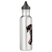 Boxer Buddy Humoristische Beschermende Waterfles (Links)