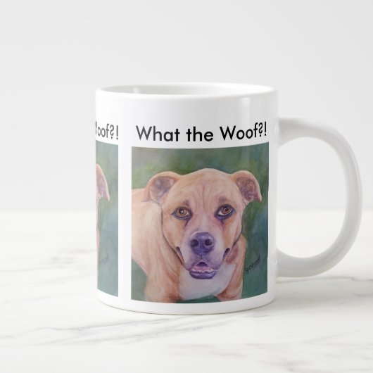 Boxer Bull Terrier Grote Koffiekop (Rechts)