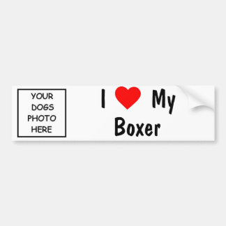 Boxer Bumpersticker
