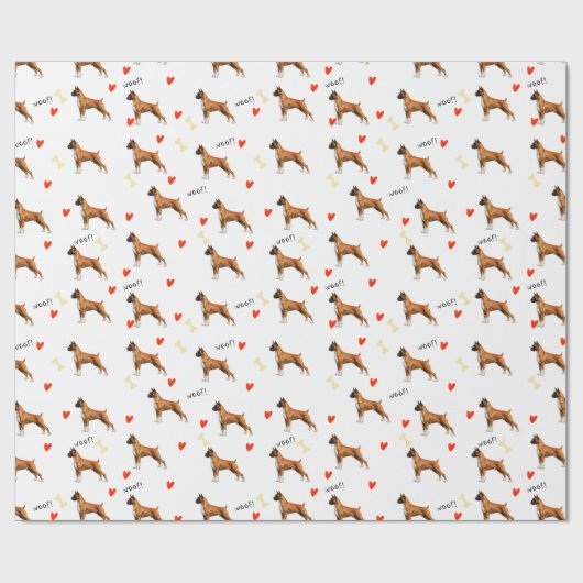 Boxer Cadeaupapier (Vlak)