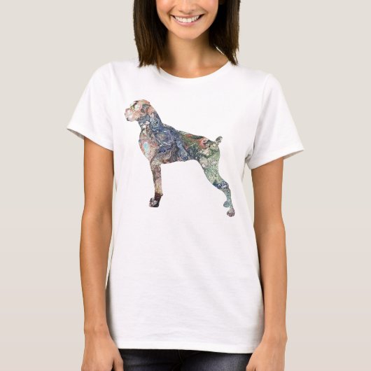 Boxer-cadeautjes, Dog, Boxer-cadeauideeën, Boxer-d T-shirt (Voorkant)