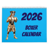 Boxer Calendar Kalender (Hoes)