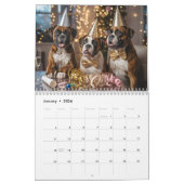 Boxer Calendar Kalender (Jan 2026)
