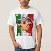 boxer canelo alvarez t-shirt (Voorkant)