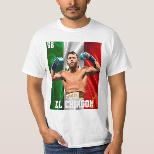boxer canelo alvarez t-shirt (Voorkant)