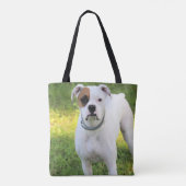 Boxer Canvas tas (Achterkant)