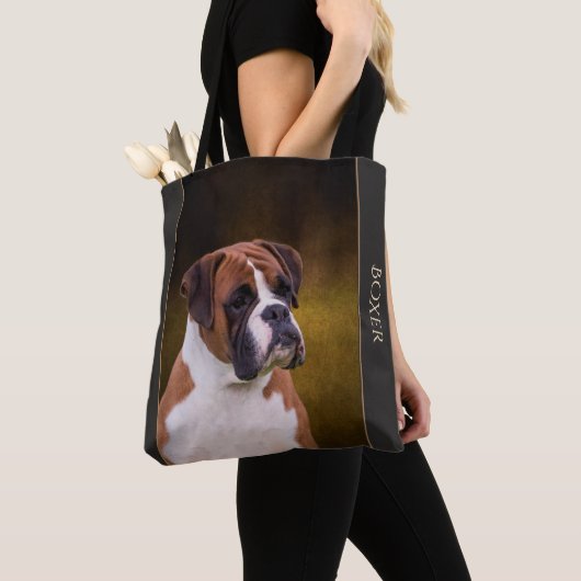 Boxer-Canvas tas (Dichtbij)