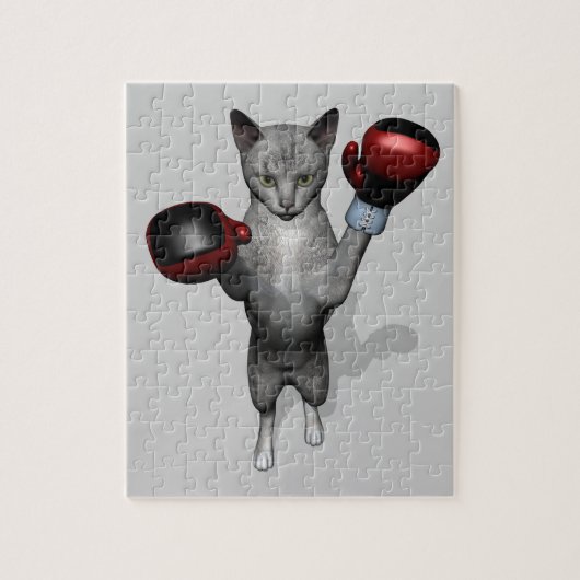 Boxer Cat Legpuzzel (Verticaal)