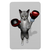 Boxer Cat Magneet (Verticaal)