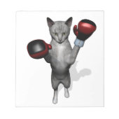 Boxer Cat Notitieblok (Voorkant)