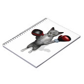 Boxer Cat Notitieboek (Linkerzijde)