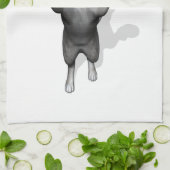 Boxer Cat Theedoek (Gevouwen)