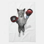 Boxer Cat Theedoek (Verticaal)