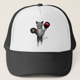 Boxer Cat Trucker Pet