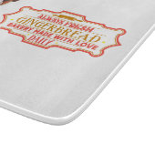 Boxer Chef Baking Gingerbread Snijplank (Hoek)