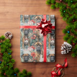 Boxer Christmas Cadeaupapier<br><div class="desc">Vier het vakantieseizoen met ons prachtige Boxer-hondenthema kerstinpakpapier! Elk vel is voorzien van prachtige waterverf illustraties van deze speelse en beminnelijke hoektanden,  die een vleugje charme en warmte toevoegen aan uw geschenken.</div>
