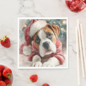 Boxer Christmas Paper Napkin Servet (Insitu)
