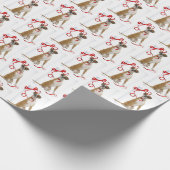 Boxer Christmas Wrapping Paper Cadeaupapier (Hoek)