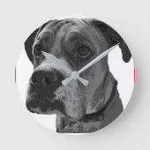Boxer Clock Ronde Klok (Voorkant)