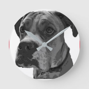 Boxer Clock Ronde Klok