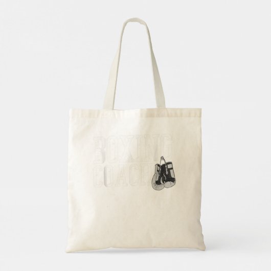 Boxer Coach Boxing Coach Tote Bag (Achterkant)