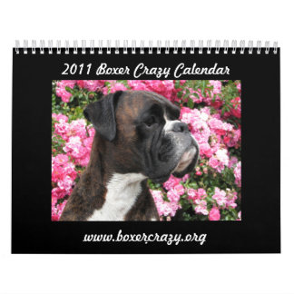 Boxer Crazy Calendar 2011 Kalender