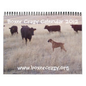 Boxer Crazy Calendar 2012 Kalender (Hoes)