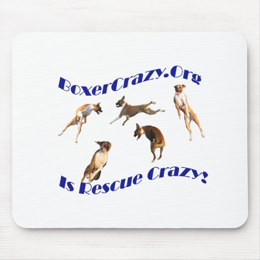 Boxer Crazy Mousepad - Air Abby Muismat (Voorkant)