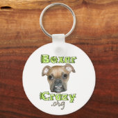 Boxer Crazy Sleutelhanger - Smile (Voorkant)