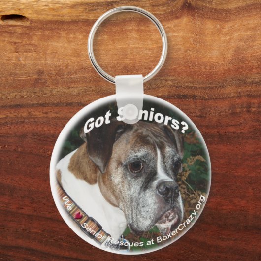 Boxer Crazy Sleutelhangers - Hogere Redding (Voorkant)