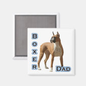 Boxer Dad 4 - Magneet (Voorkant / Achterkant)
