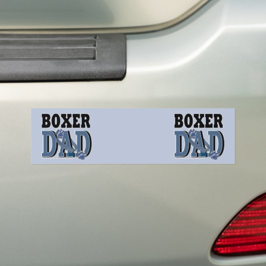Boxer DAD Bumpersticker (Op auto)